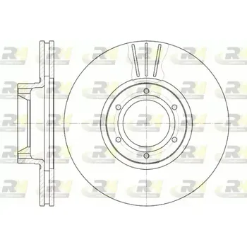 Brzdový kotouč ROADHOUSE Brzdový kotouč - 280 mm RDH 6567.10