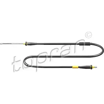 Lanko parkovací brzdy TOPRAN Tažné lanko parkovací brzdy TPR 631 767