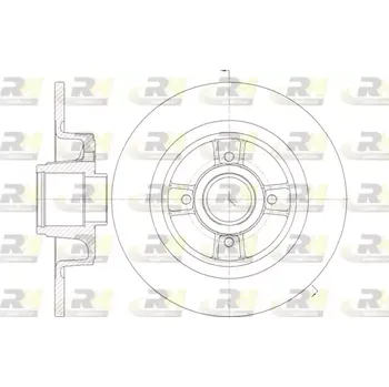 Brzdový kotouč ROADHOUSE Brzdový kotouč - 274 mm RDH 6698.00