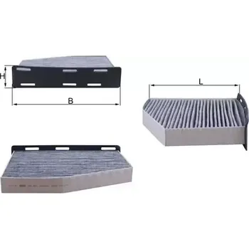 Kabinový filtr MAHLE Filtr vzduchu v interiéru MAO LAK 181/1