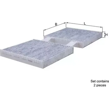 Kabinový filtr MAHLE Filtr vzduchu v interiéru MAO LAK 630/S