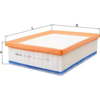 Auto-moto MAHLE Vzduchový filtr MAO LX 2031
