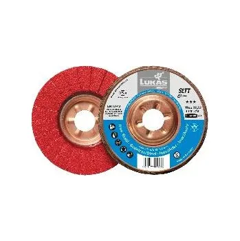 Příslušenství k nářadí LUKAS brusný lamelový talíř SLTT keramický o 125 mm zrnitost 40 (10 ks)