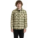 Meatfly Košile Meatfly, Kurt green/beige 2025 Velikost: L