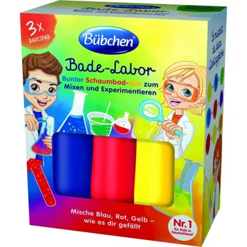 Dětský přípravek do koupele Bübchen Koupelová laboratoř 3x 50 ml