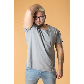 Pánské tričko GoldBee Pánské Tričko Organic Grey Barva: Organic Grey, Velikost: XL