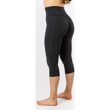 Dámské legíny GoldBee Capri Legíny Stahující Pas Lycra Black Barva: Black, Velikost: 4XL