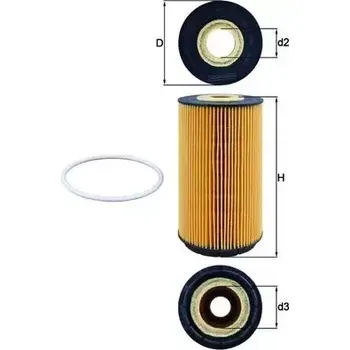 Olejový filtr MAHLE Olejový filtr MAO OX 557D