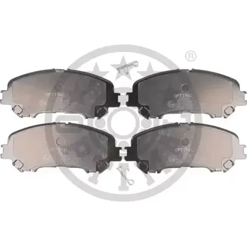 Brzdová destička OPTIMAL Sada brzdových destiček OPT BP-12644