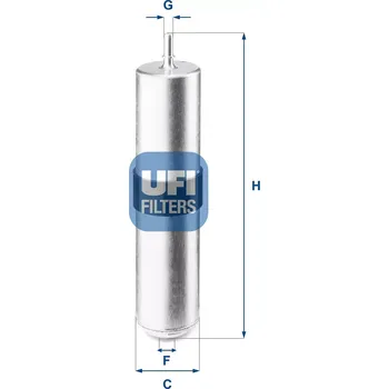 Palivový filtr UFI Palivový filtr UFI 31.926.01