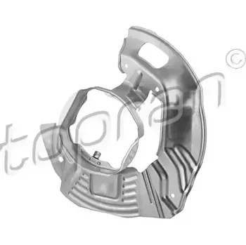 Brzdový kotouč TOPRAN Ochranný plech proti nečistotám brzdového kotouče TPR 503 005