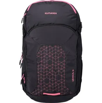 batoh na kolo Cyklistický batoh Klimatex VERTICAL 16 UNI Černá, Růžová