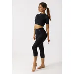GoldBee Capri Legíny B2 Lycra Black Barva: Black, Velikost: XS