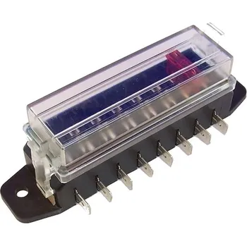Auto elektroinstalace Držák pojistek nožových (8 poj.)
