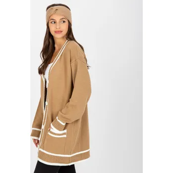 Dámský svetr Dámský svetr LC SW 0333 tmavě lila jedna velikost