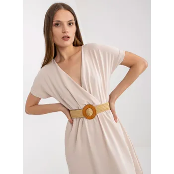 Dámské šaty Šaty CA SK 6308.55 světle béžová S