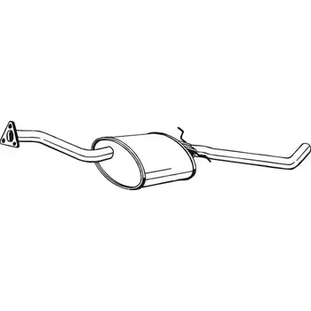 Tlumič výfuku BOSAL Střední tlumič výfuku BS 281-033