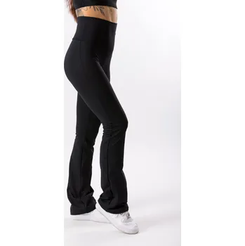 Dámské legíny GoldBee Zvonové Legíny Stahující Pas Lycra Black Barva: Black, Velikost: 3XL
