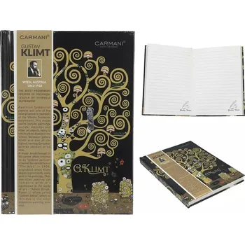 Zápisník - Strom života, 18,3 cm, Gustav Klimt