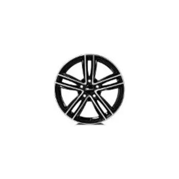 Disk 0620072801 FELGE: RC-DESIGN - RC27 SCHWARZ FRONT-POLIERT (SGVP) 6.5X16 5/112 ET:22 ML:66,7 6,5x16 5x112 ET22.00 schwarz front-poliert