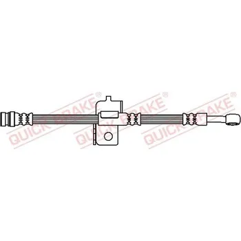 Brzdová hadice Quick Brake Brzdová hadice QB 50.894