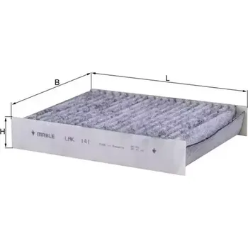 Kabinový filtr MAHLE Filtr - vzduch v interiéru MAO LAK 141