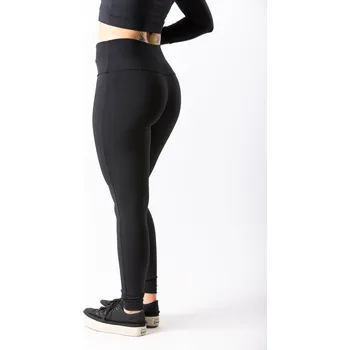 Dámské legíny GoldBee Legíny B2 Second Skin Black Barva: Black, Velikost: 3XL