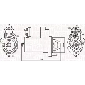 Autoelektrika MAGNETI MARELLI Startér MAG 063720612010