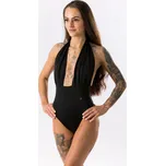 GoldBee Jednodílné Stahovací Plavky Brazilky Black Barva: Black, Velikost: XXL