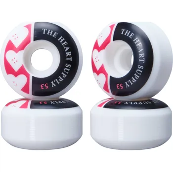 Kolečko na skateboard Heart Supply - Squad 99A - 53mm - Red - Skateboardová kolečka