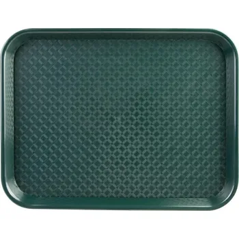 Kristallon střední tác pro rychlé občerstvení plastový zelený