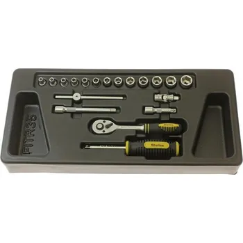 Šroubovák Starline Ráčnový set 1/4" - 19 ks NR F1TR35