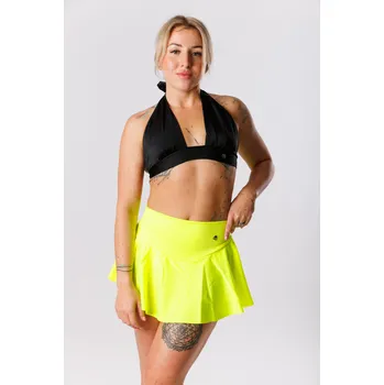 Oblečení a móda GoldBee Plavky Stahovací Sukně Brazilky Neon Yellow Barva: Neon Yellow, Velikost: XS