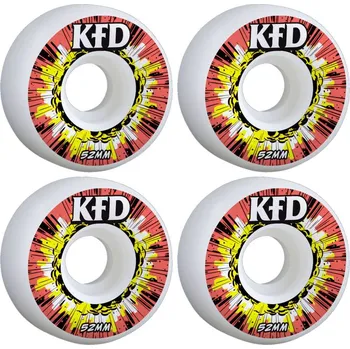 Kolečko na skateboard KFD - Blast - 52mm - Red - Skateboardová kolečka