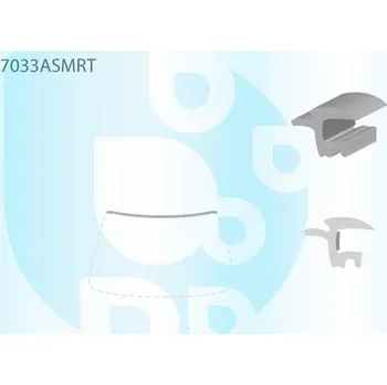 Autosklo PILKINGTON Vrchní bauset čelního okna - lišta AS 7033ASMRT