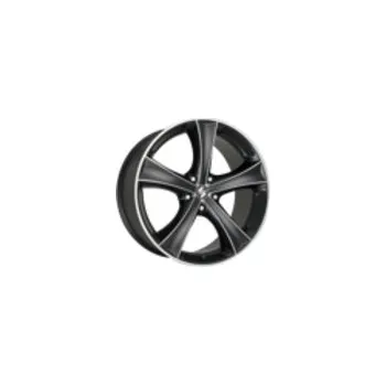 Alu kolo TETTSUT black matt full polished 9.0Jx19 ET45 5x130x71.6 x19 5x130 ET0.00