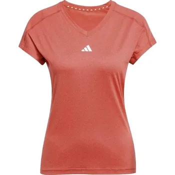 Dámské tričko Dámské sportovní triko adidas AEROREADY TRAIN ESSENTIALS MINIMAL T-SHIRT S Červená, Bílá