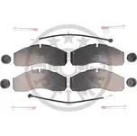 OPTIMAL Sada brzdových destiček OPT BP-12026