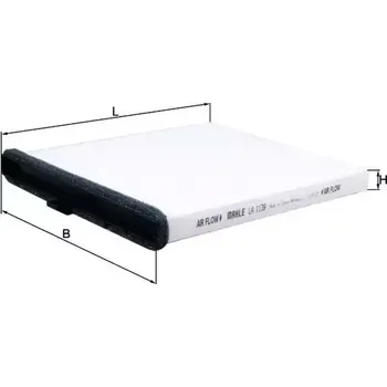Kabinový filtr MAHLE Filtr vzduchu v interiéru MAO LA 1139