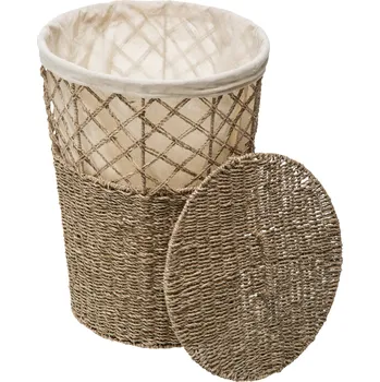 Koš na prádlo 5five Simply Smart Koš na prádlo z mořské trávy, 38 cm