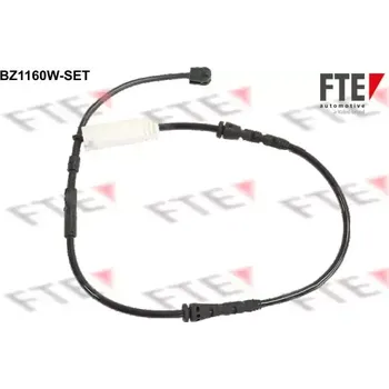 Brzdová destička FTE Výstražný kontakt opotřebení obložení FTE BZ1160W-SET