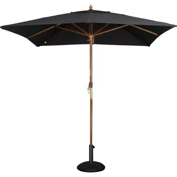 Stínicí technika Bolero čtvercový slunečník s dvojitou kladkou o průměru 2,5m černý