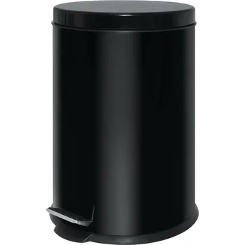 Odpadkový koš No Brand Nerezový odpadkový koš s pedálem černý 20l
