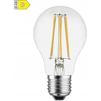 Žárovka ACA LED osvětlení FILAMENT E27 A60 6W 6500K 230V 840lm RA80 ELIOR6CW