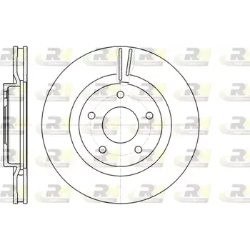 Brzdový kotouč ROADHOUSE Brzdový kotouč - 296 mm RDH 61087.10