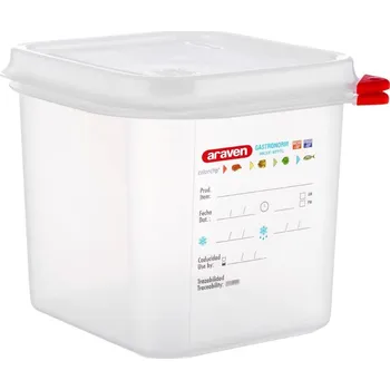 Araven GN gastronádoba 1/6 na potraviny 2,6l 4 ks