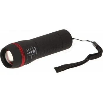 Svítilna Svítilna LED 1W svítivost 60 lumen baterie 3xAAA FL004 B černá