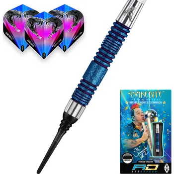 Šipka Red Dragon Šipky soft SNAKEBITE EURO 11 BLUE ELEMENT 20g