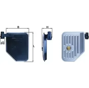 KNECHT Hydraulický filtr automatické převodovky KNC HX 156