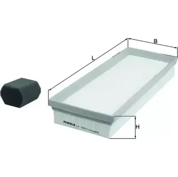 Vzduchový filtr MAHLE Vzduchový filtr MAO LX 3955 KIT